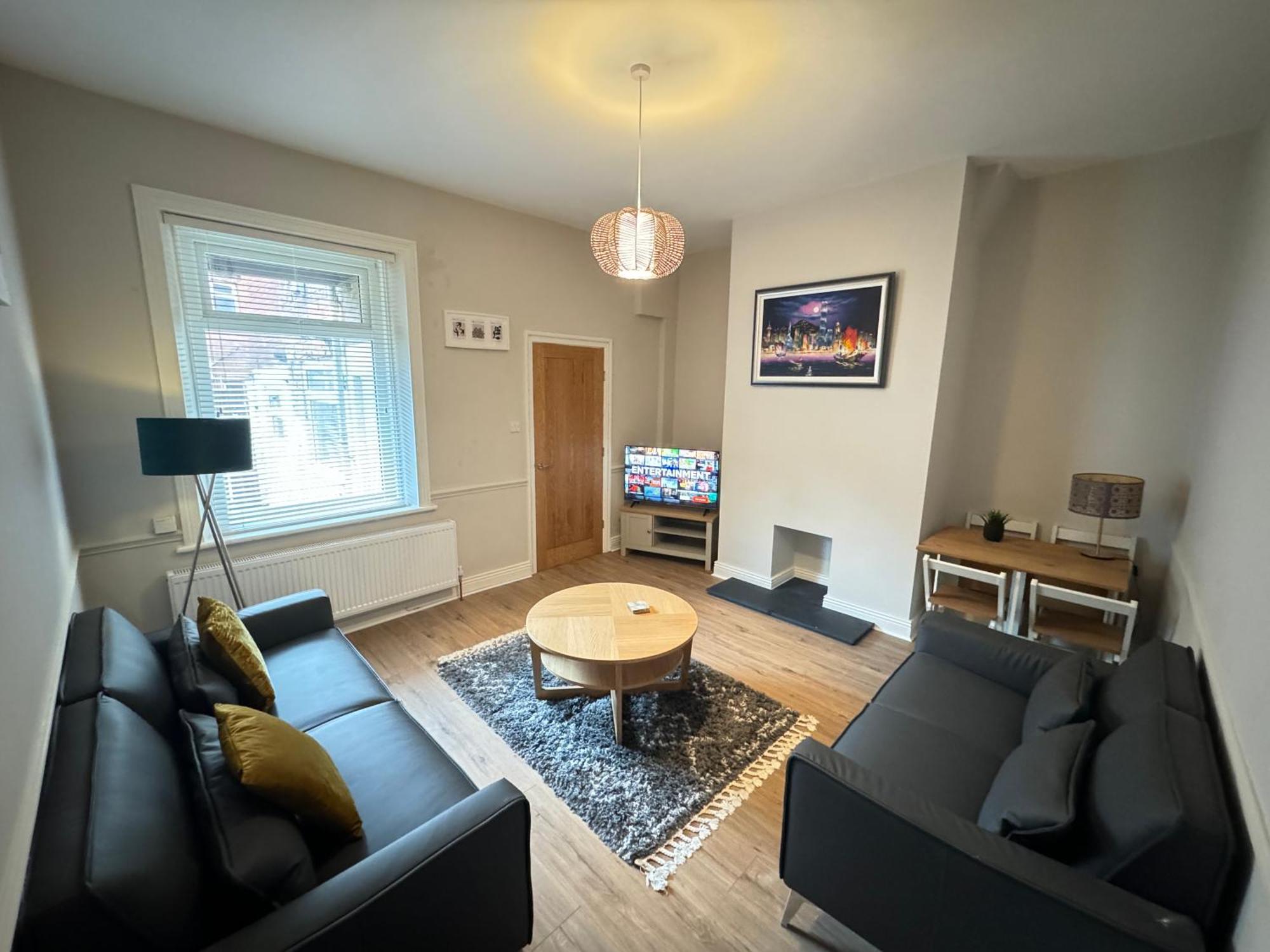 Rockcliffe Retreat, Stylish Coastal Apartment Whitley Bay Exterior foto